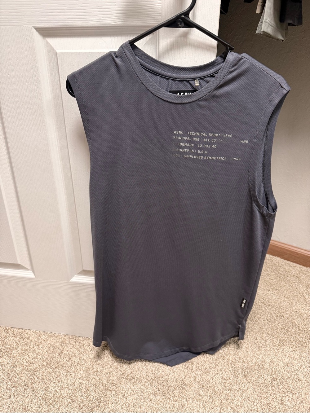 ASRV Men's Sleeveless Tech Tank - Small